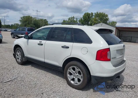 2013 Ford Edge Se z USA, uszkodzony, nr VIN 2FMDK4GC7DBB51758